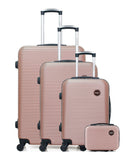 4er-Set: Hartschalenkoffer LONDON C