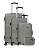 4er-Set: Hartschalenkoffer LONDON C