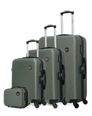 4er-Set: Hartschalenkoffer LONDON C