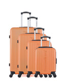 AMERICAN TRAVEL - 4er-Set: Hartschalenkoffer SPRINGFIELD-M