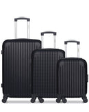 HERO – 3er-Pack: Mittelgroßer Koffer, Handgepäck und Handgepäck XXS CARPATES