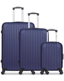 HERO – 3er-Pack: Großer Koffer, mittelgroßer Koffer und Handgepäck XXS CARPATES