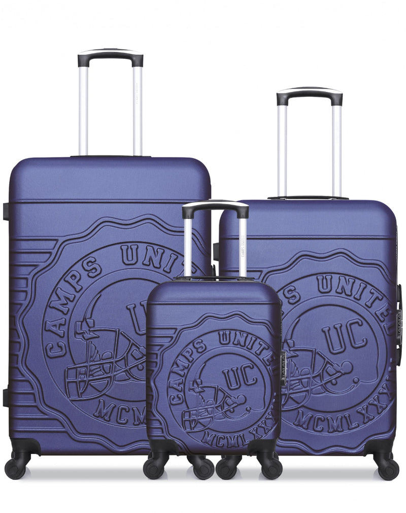 Set aus 3 Großformatiger Hartschalenkoffer 75cm, Mittelgroßer Koffer 65cm und 1 handgepäck  46cm CAMBRIDGE