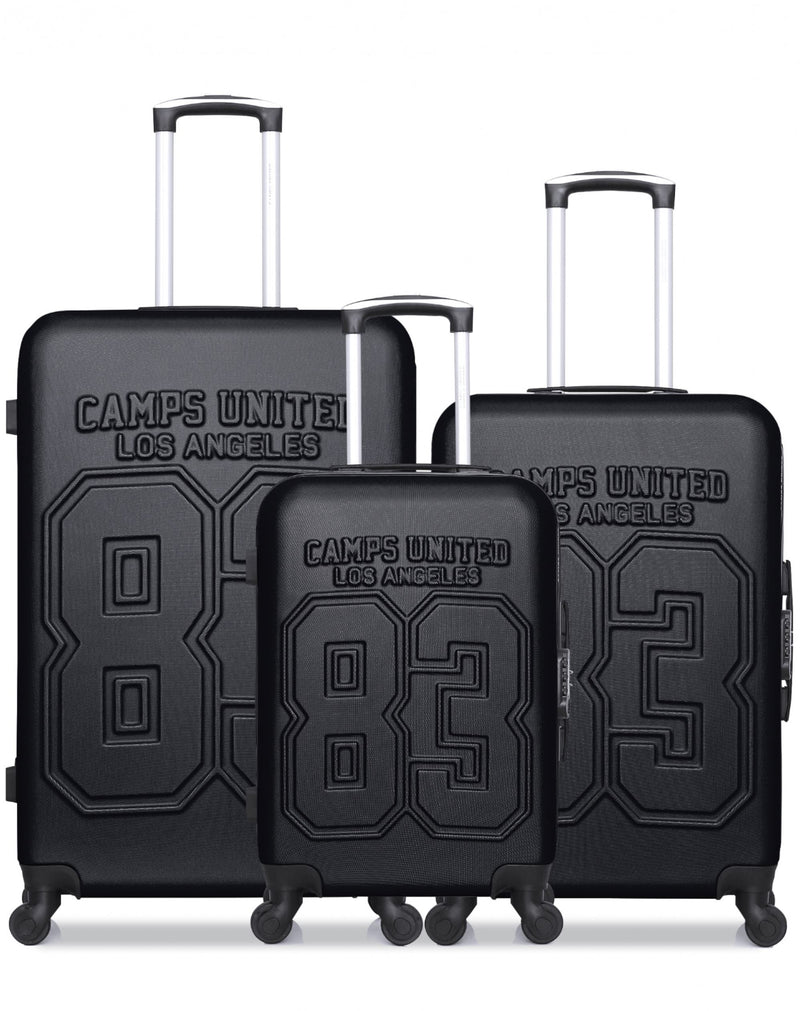 Set aus 3 Großformatiger Hartschalenkoffer 75cm, Mittelgroßer Koffer 65cm und handgepäck 55cm BERKELEY