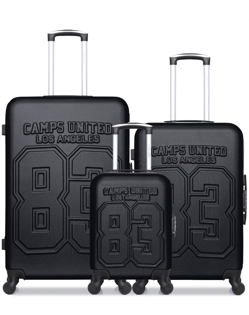 Set aus 3 Großformatiger Hartschalenkoffer 75cm, Mittelgroßer Koffer 65cm und 1 handgepäck  46cm BERKELEY