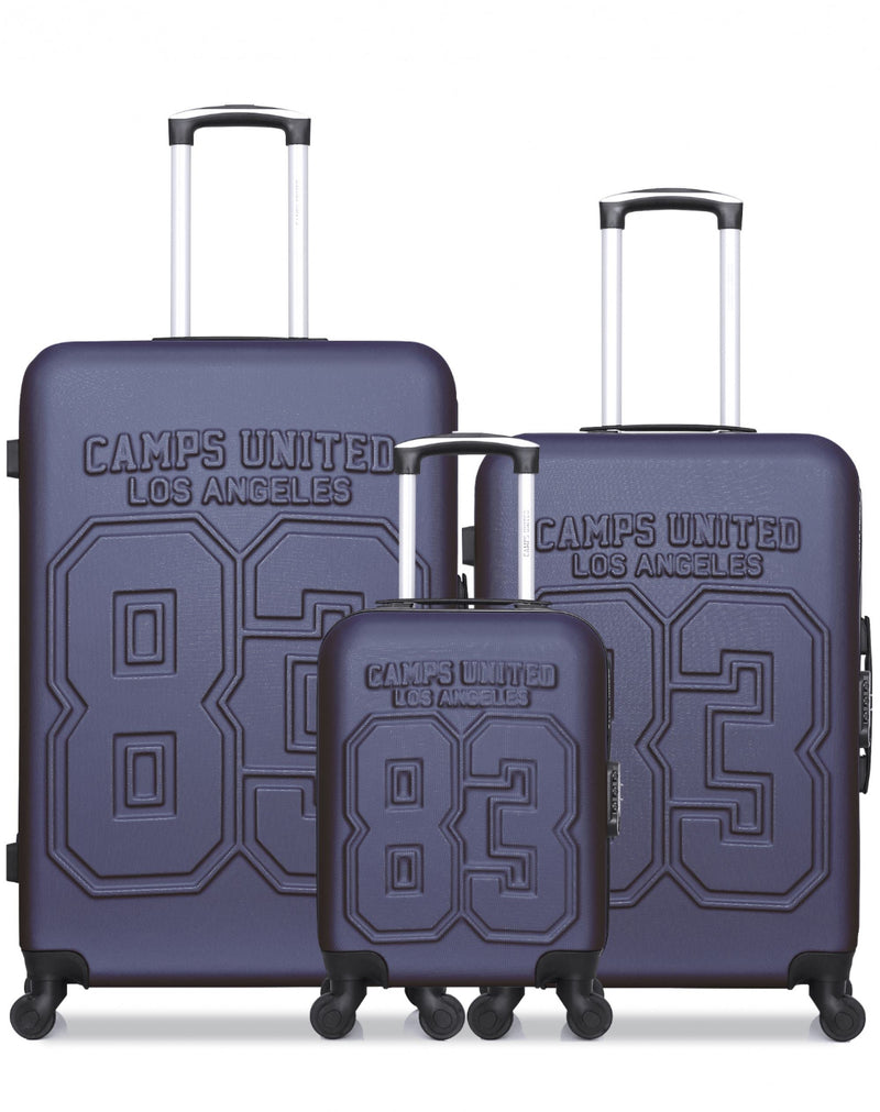 Set aus 3 Großformatiger Hartschalenkoffer 75cm, Mittelgroßer Koffer 65cm und 1 handgepäck  46cm BERKELEY