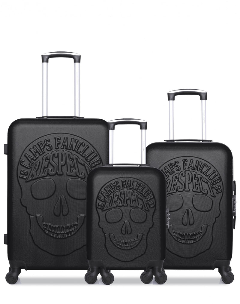 Set aus 3 Mittelgroßer Koffer 65cm, handgepäck 55cm und handgepäck 46cm CORNELL