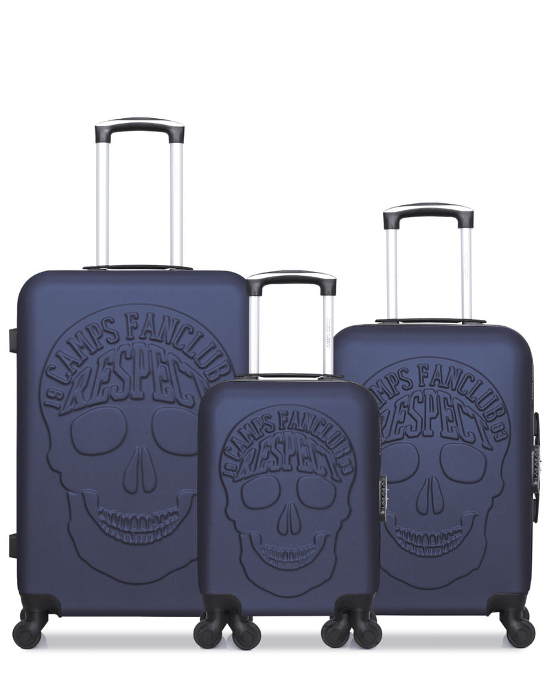Set aus 3 Mittelgroßer Koffer 65cm, handgepäck 55cm und handgepäck 46cm CORNELL