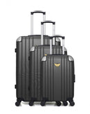 LPB LUGGAGE - 3er-Set: Hartschalenkoffer AMELIE-A
